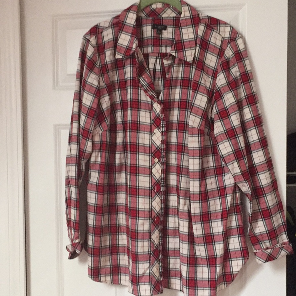 Check shirt with a little sparkle
